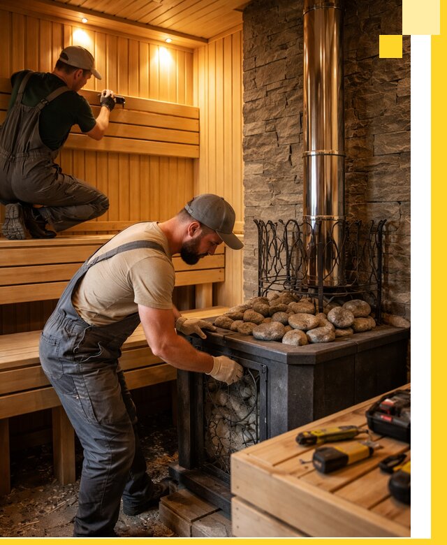 Комплексный дизайн бань, саун и зон отдыха в Острогожске