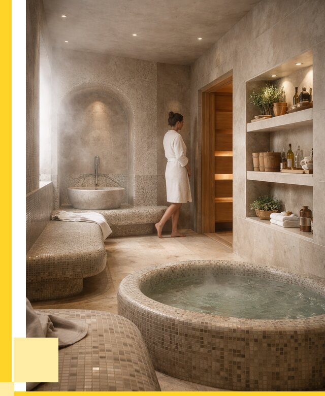 Строительство бани с хамамом в Острогожске от 782325 р. | ЭриданСтг