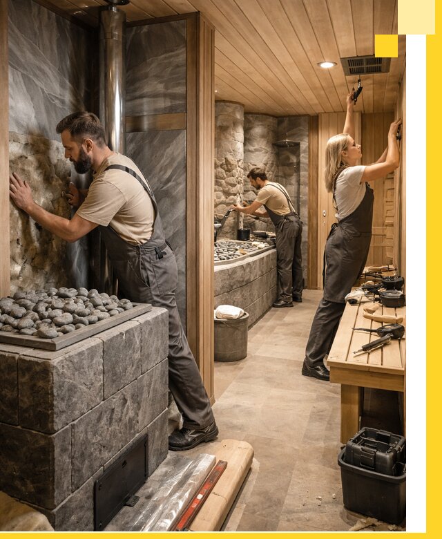 Строительство бань и SPA процедур в Острогожске под ключ и отделкой