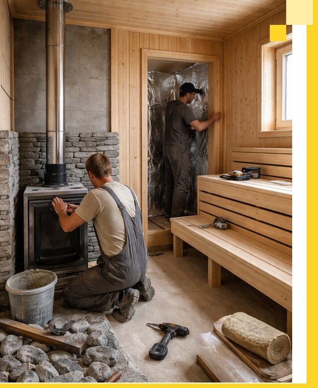 Строительство и изготовление бань под ключ в Острогожске