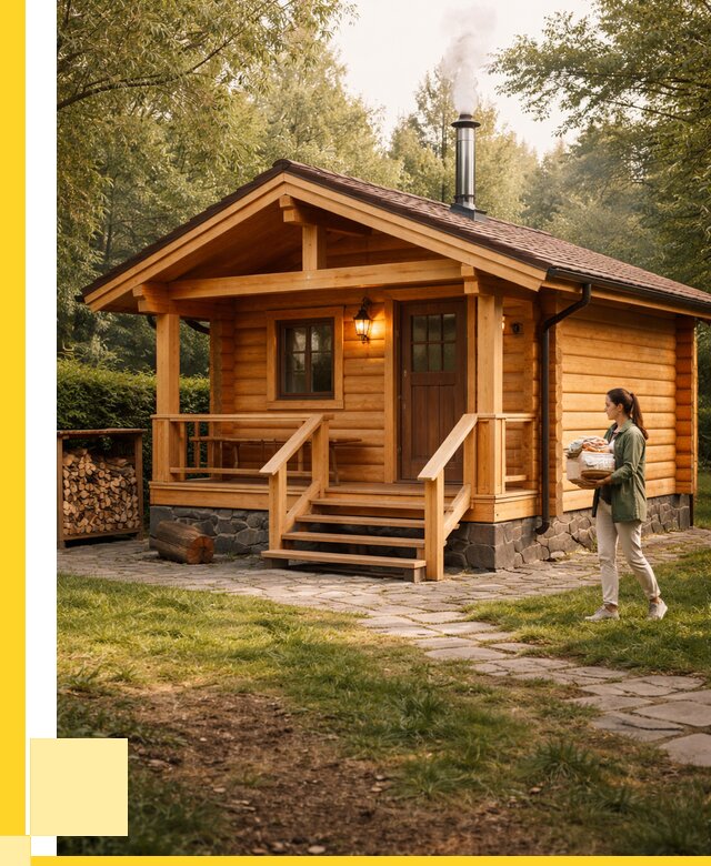 Купить баню под ключ в Острогожске от 678015 р. | ЭриданСтг