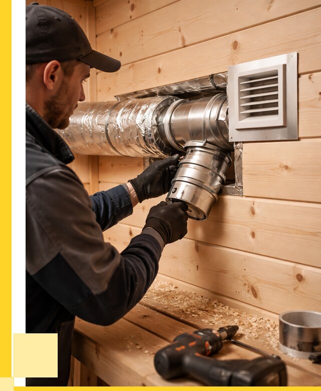 Монтаж вентиляции бани в Острогожске от 12517 р. | ЭриданСтг