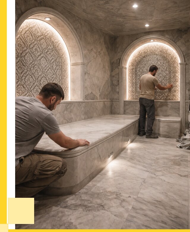 Турецкие бани под ключ в Острогожске от 260775 р. | ЭриданСтг