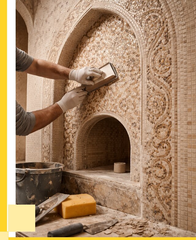 Мозаика для хамама в Острогожске под ключ от 5216 р. | ЭриданСтг