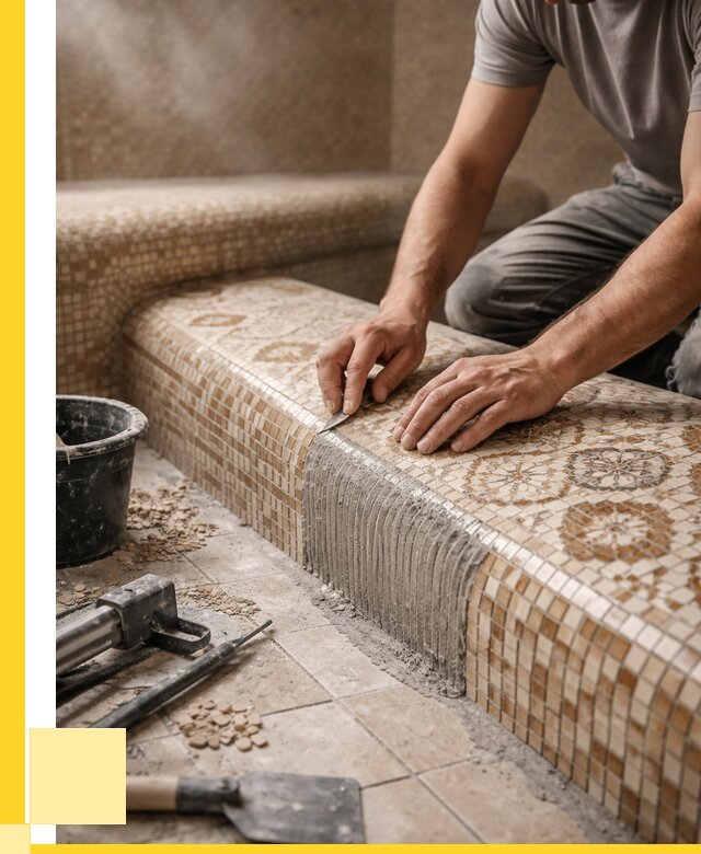 Плитка для хамама под ключ в Острогожске от 3651 р. | ЭриданСтг